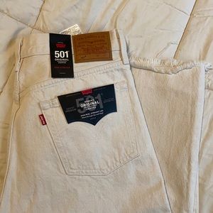 Levi’s Original 501’s cropped